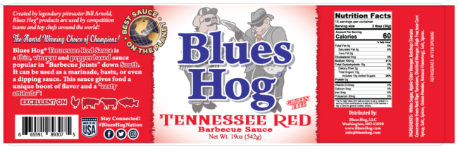 28282 Blues Hog Tennessee Red 19 oz. NEW RUMBLE 1200x