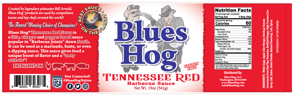 28282 Blues Hog Tennessee Red 19 oz. NEW RUMBLE 1200x