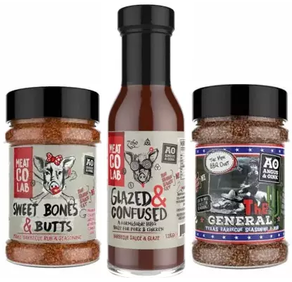 Angus & Oink 3 Pack with Sauce Discount Deal