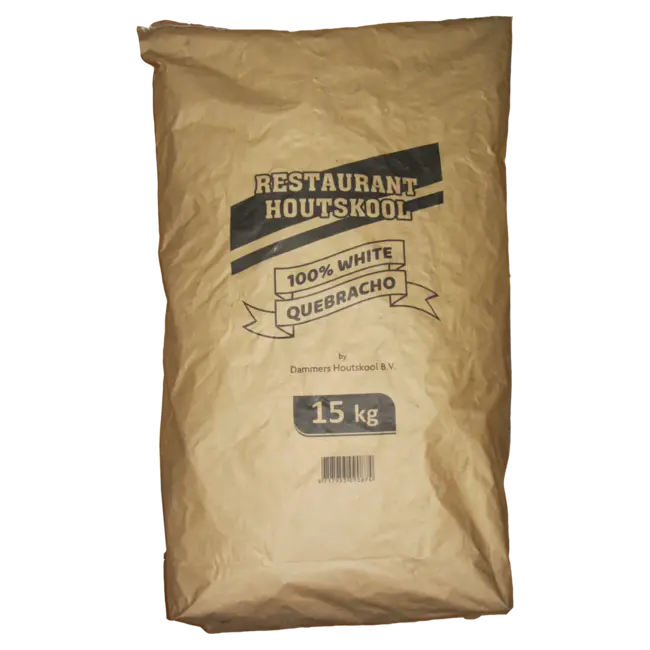 Dammers Restaurant Houtskool Quebracho 15KG (FSC 100%)